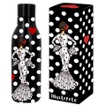 María Blanco – schwarze Flasche mit weißen Punkten
