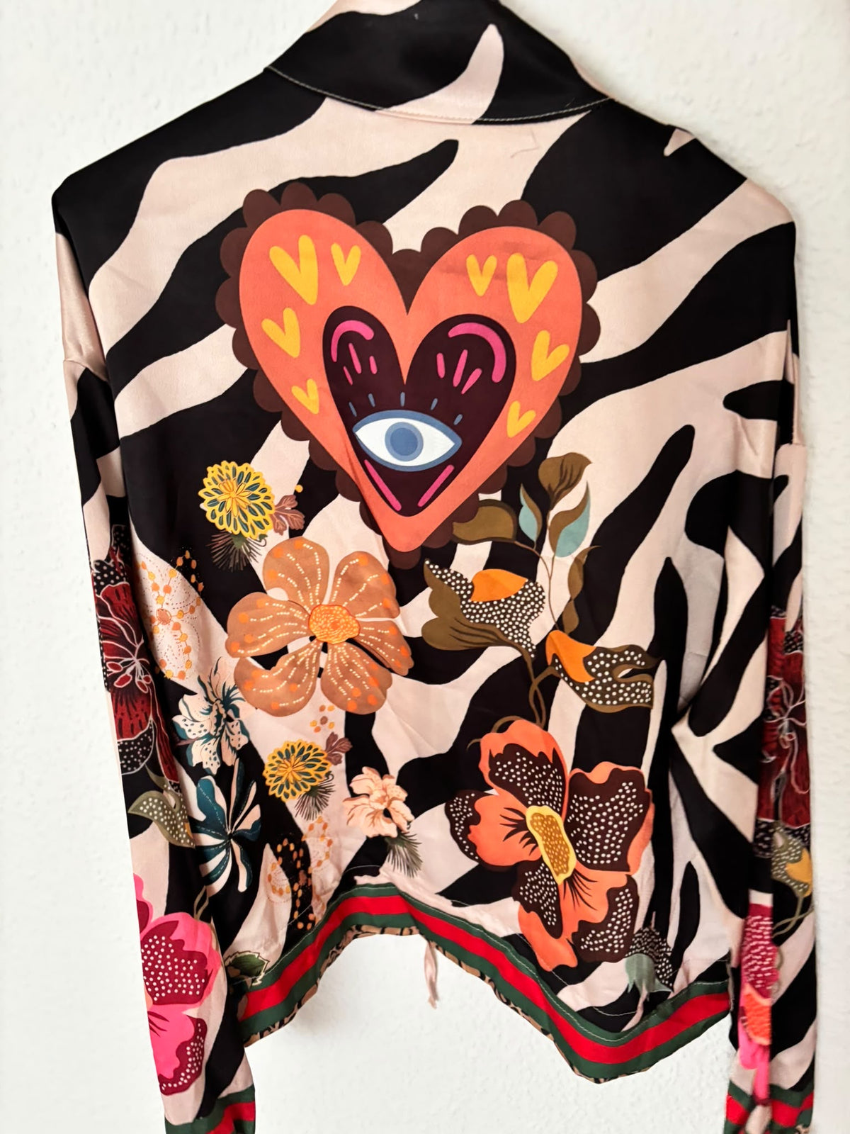 Bomberjacke Wild Heart – Zebra